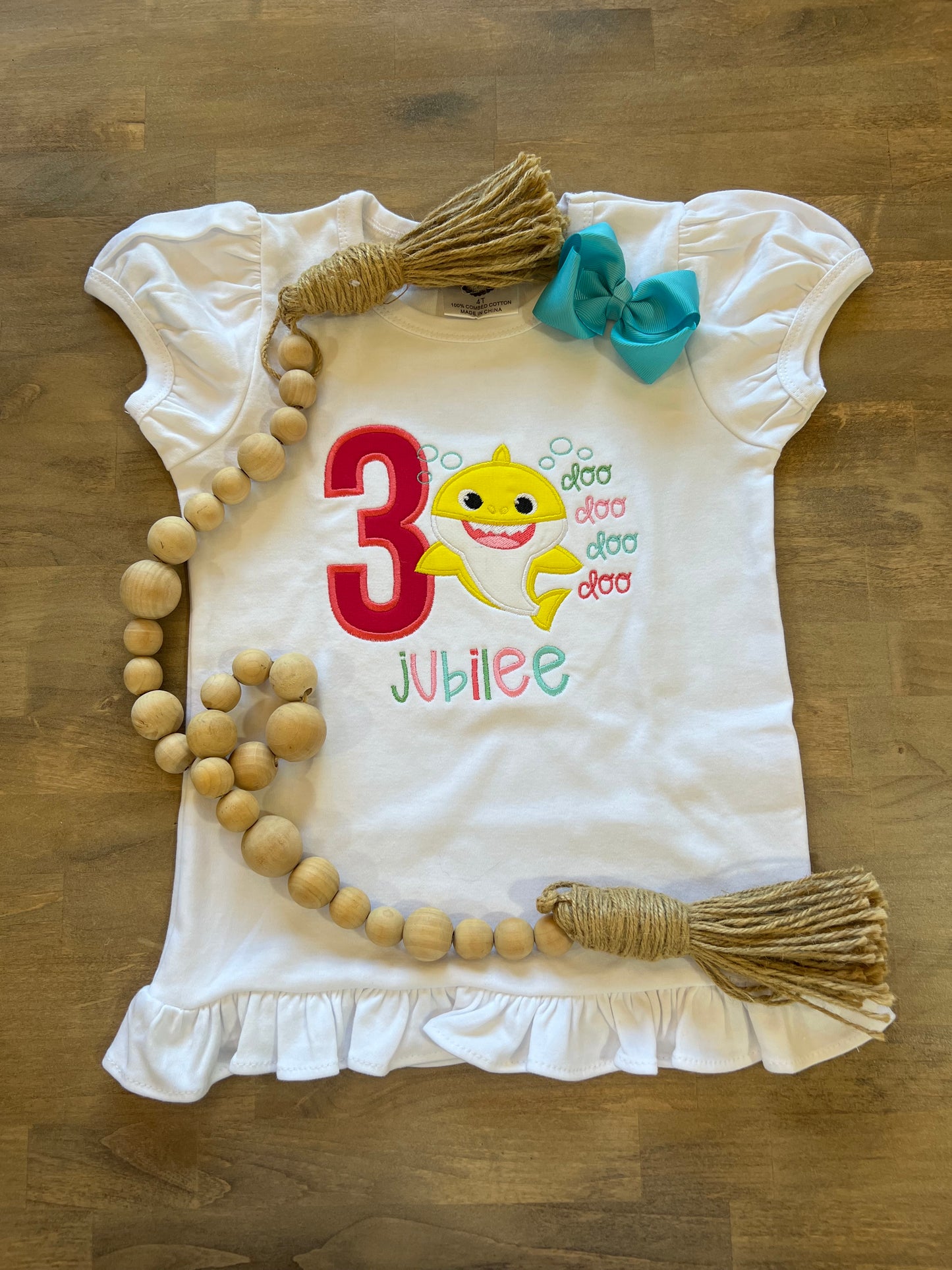 Shark Design Applique