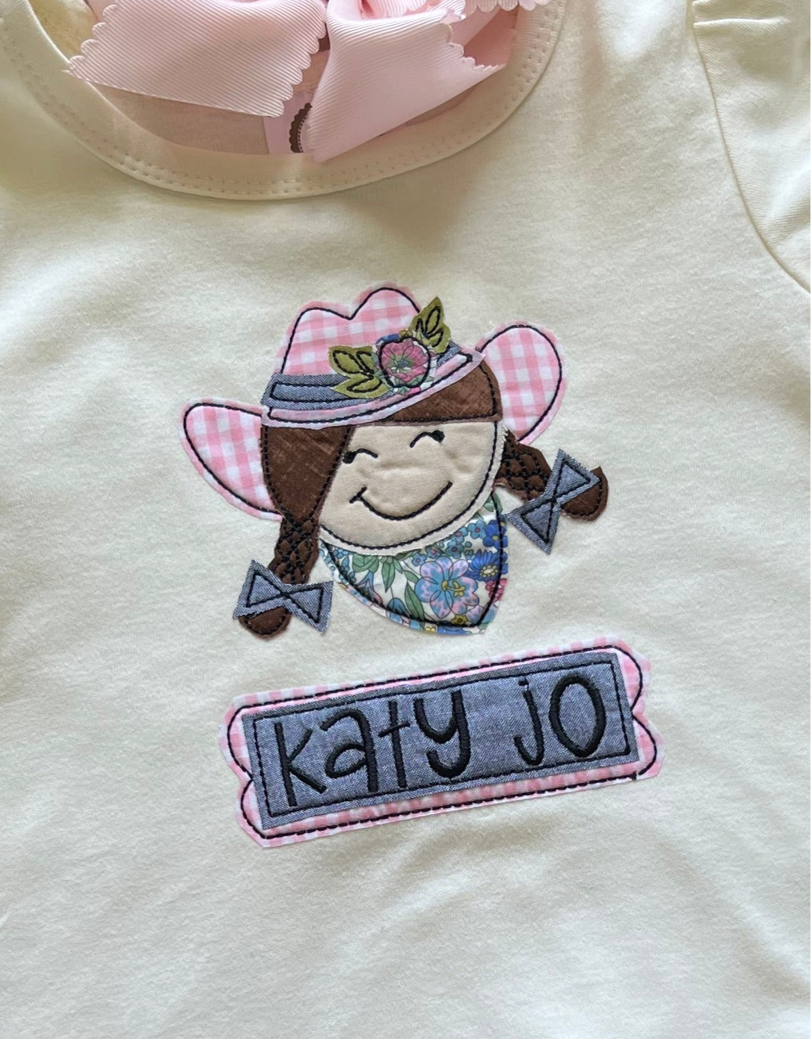 Cowgirl Applique