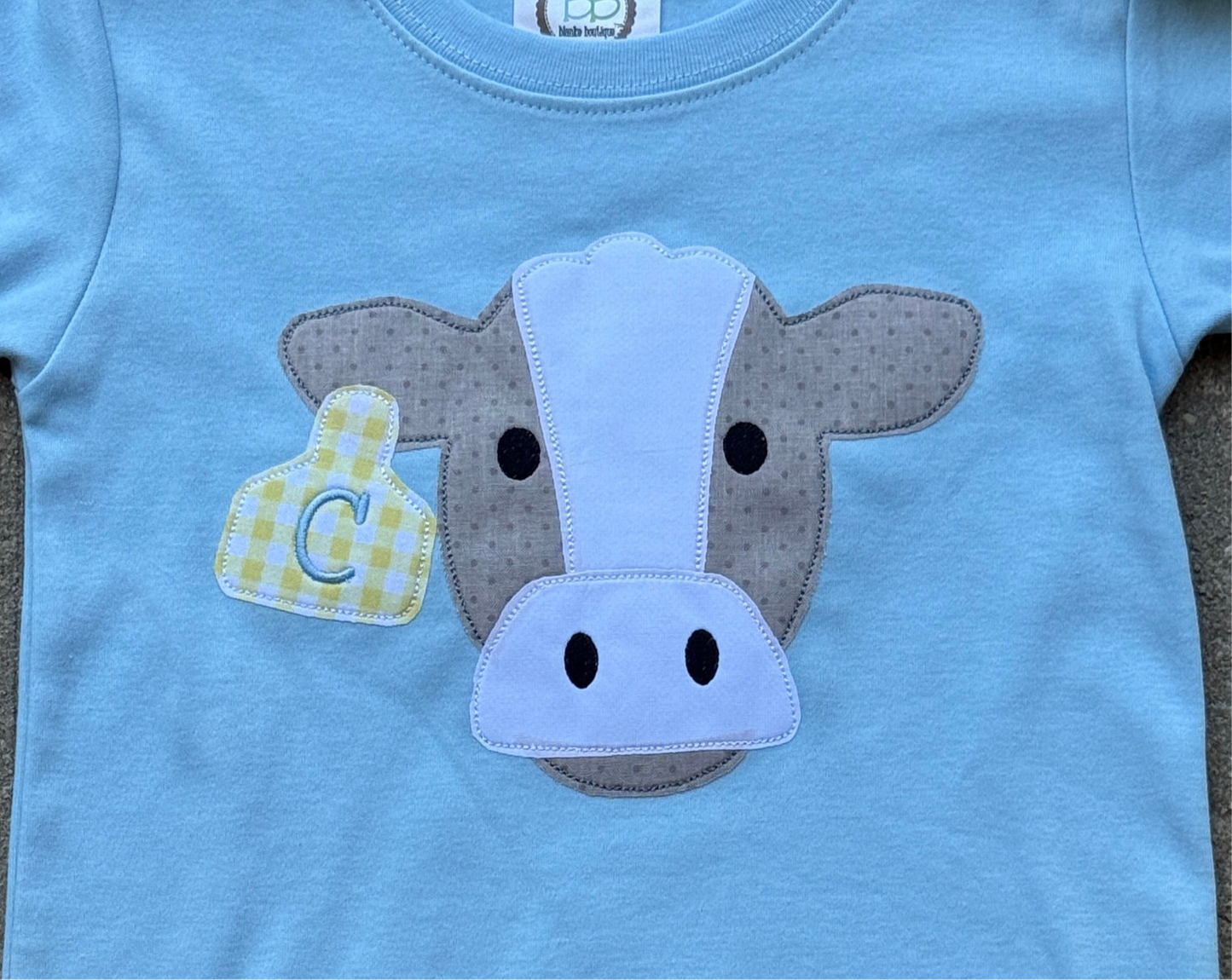 CowHead Applique