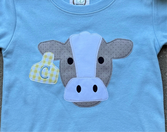 CowHead Applique