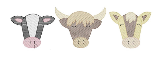 Cow Trio Boy or Girl