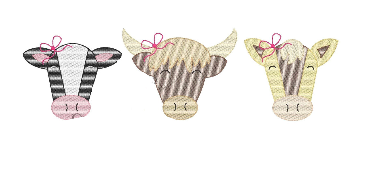 Cow Trio Boy or Girl