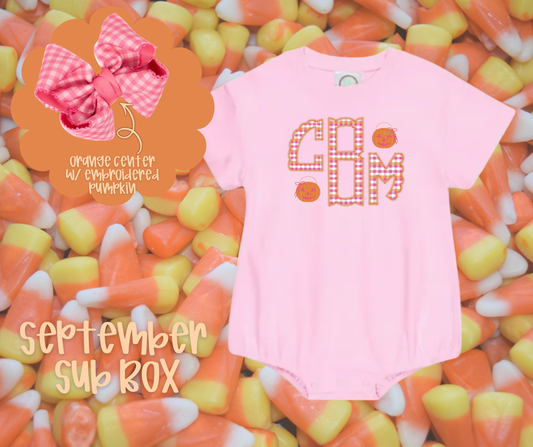 Bubble Subscription Box - September