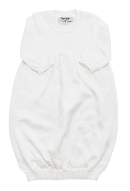 Knitted Gown - Scalloped