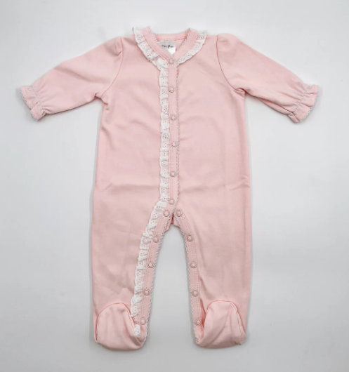 SP Lace Trim Footie